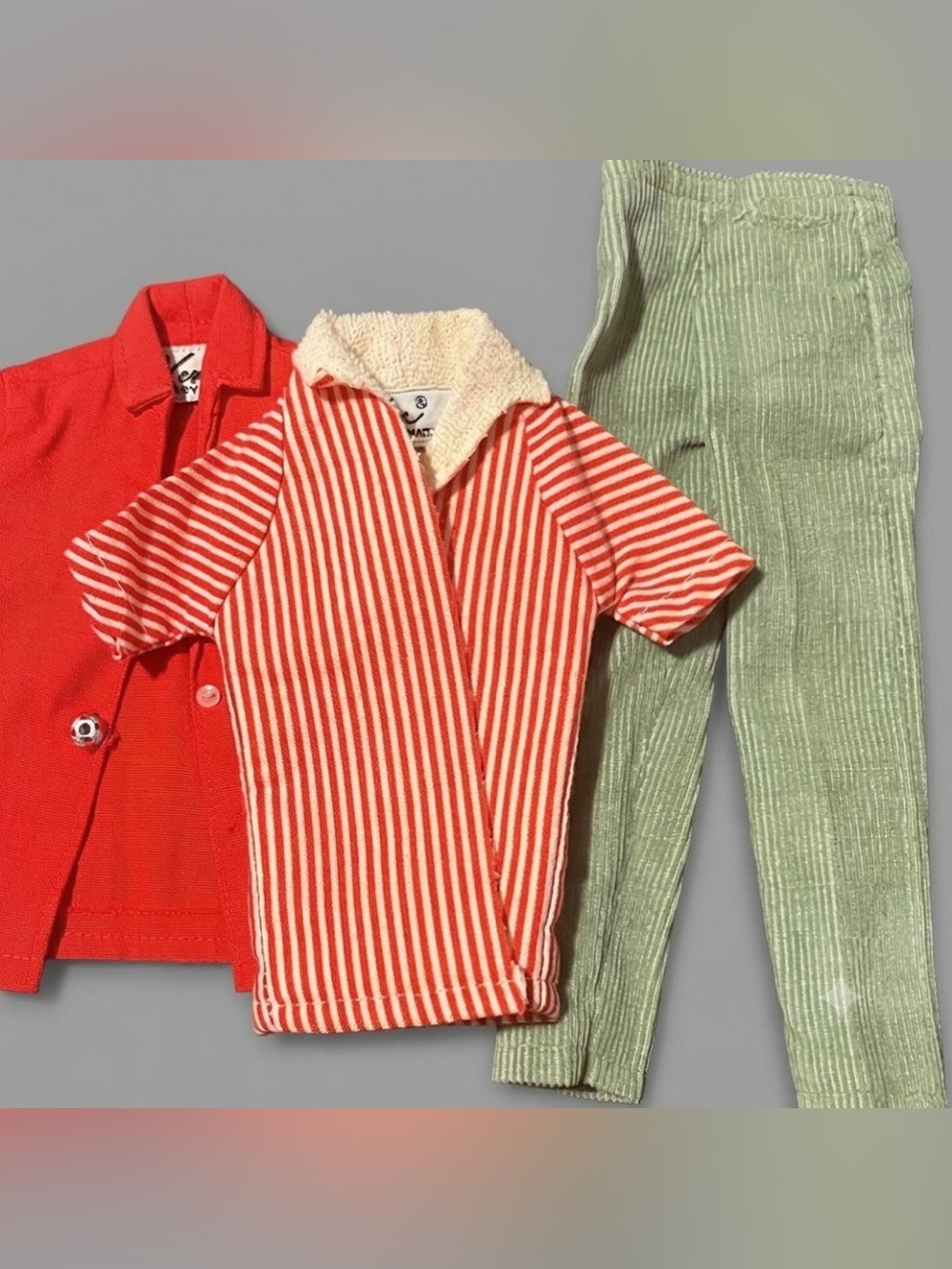 🌸 Vintage Ken’s Clothing, Pants and 2 Shirts
